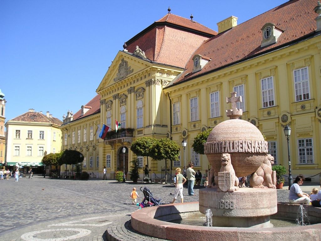 Downtown of Székesfehérvár