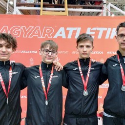 Bajnoki érmek az atléták U16-os Fedett Pályás Bajnokságról