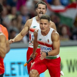 Az atlétikai VB-n Szabó Dániel a 13. helyen zárt a 4x100 méteres váltóval