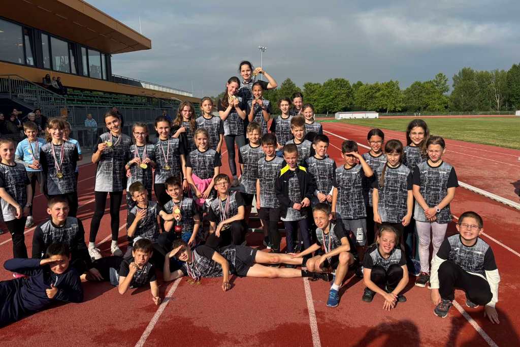 Kiemelkedően szerepeltek az U12-es atlétáink a régiós versenyeken