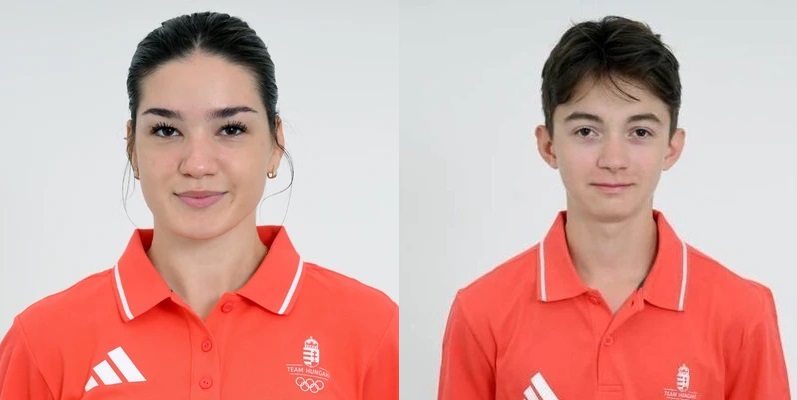 Langmár Zsófia és Ligeti Dávid letette az EYOF olimpiai esküjét