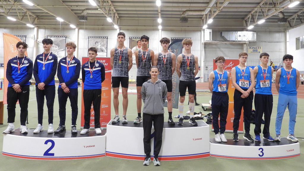 Hat bajnoki cím a Fedettpályás U15 és U16 Magyar Bajnokságon